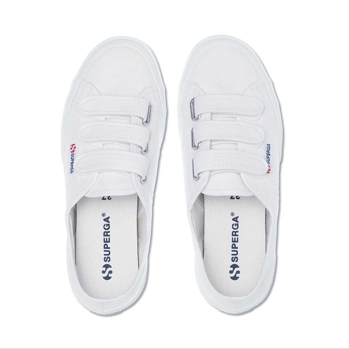 S00BN20 Superga 2750-COT3STRAPU  White-901-SP