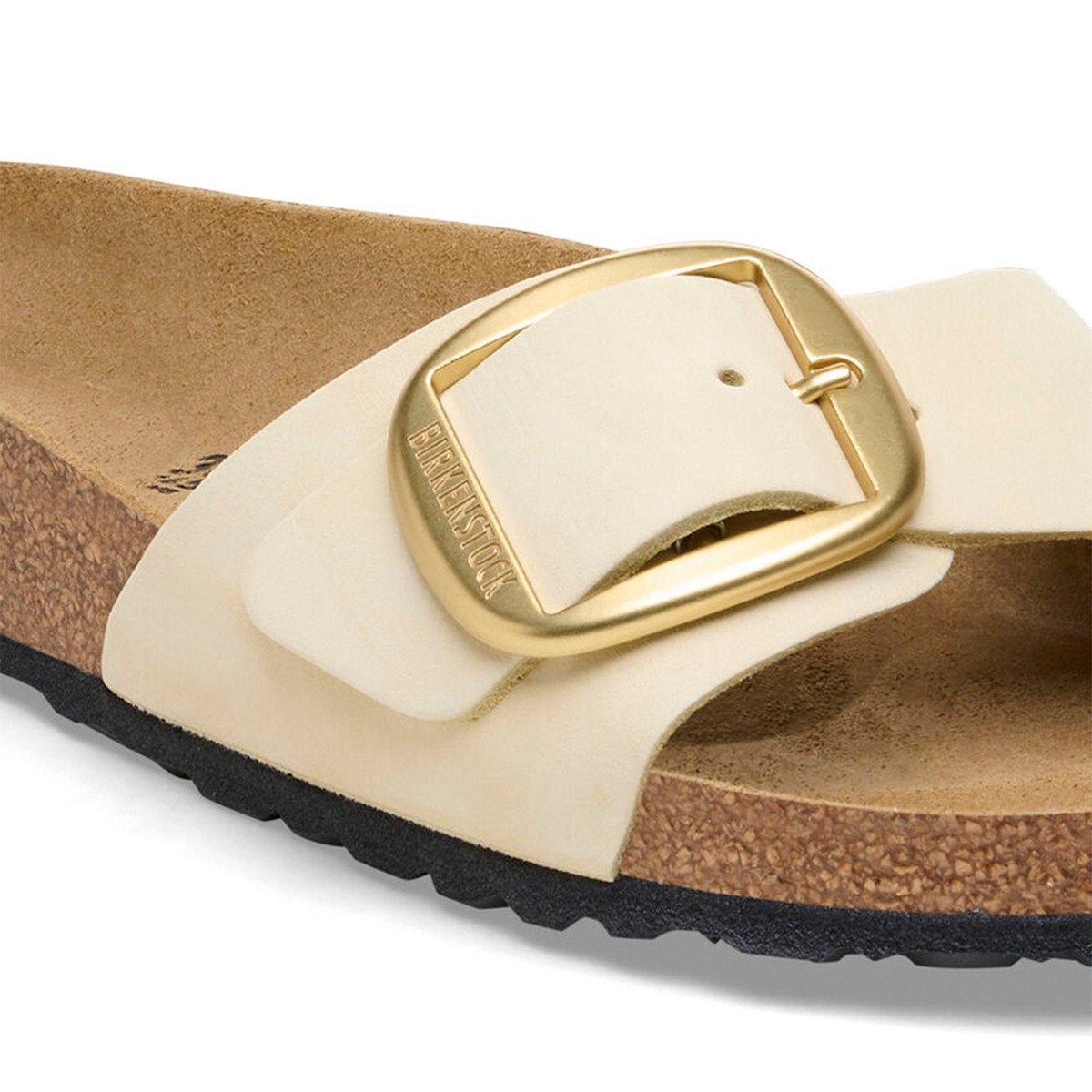 1026604 Birkenstock MADRID BIG BUCKLE NU Ecru