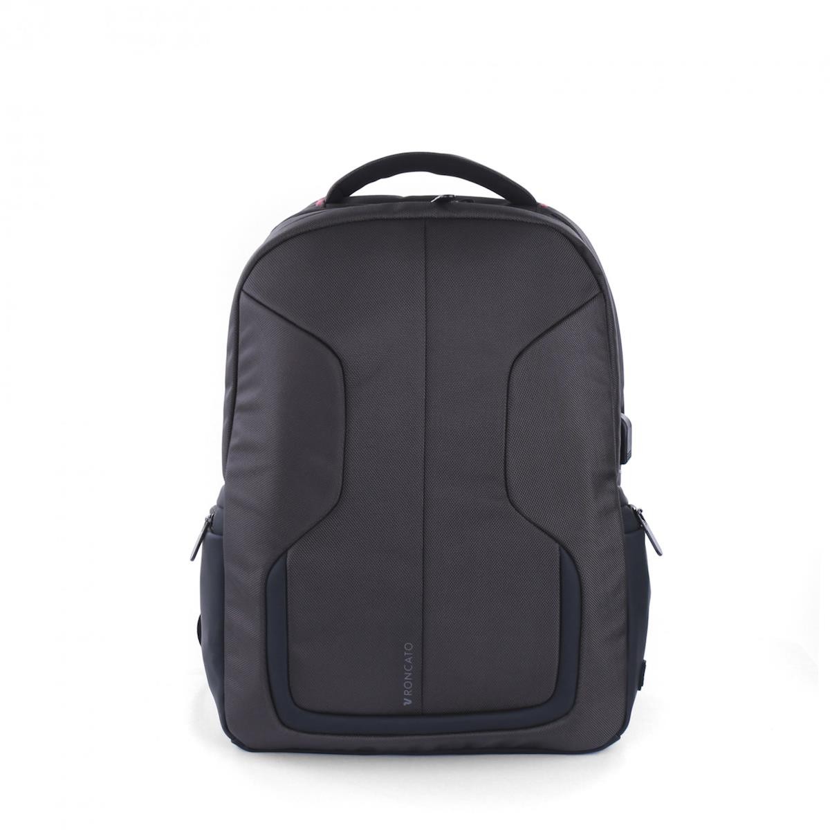 Unisex Laptop Çantası 41722122-22 Roncato Surface Backpack Wıth 15.6" Laptop Holder Anthracite