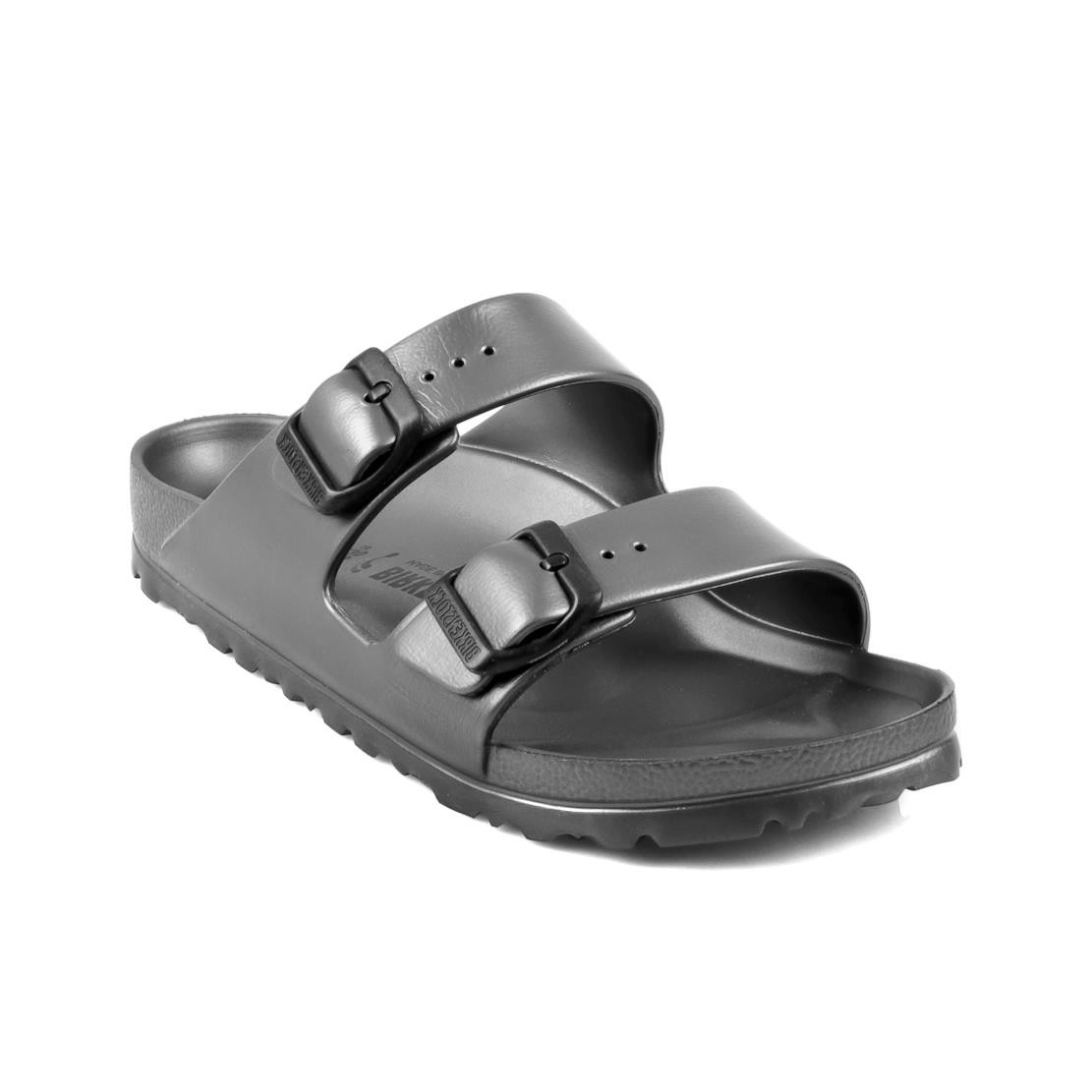 Kadın Terlik 1001498 Birkenctock Arizona EVA Metallic Anthracite