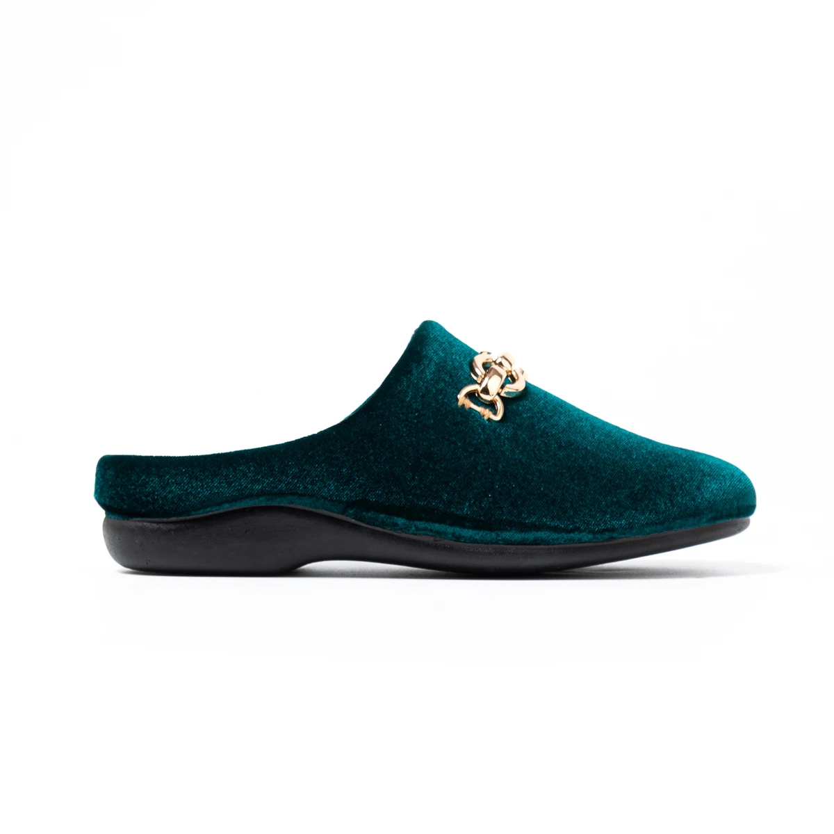 IF5335 Berevere CHINELA VULC. INVERTIDA SALON TERCIOPELO - VERDE