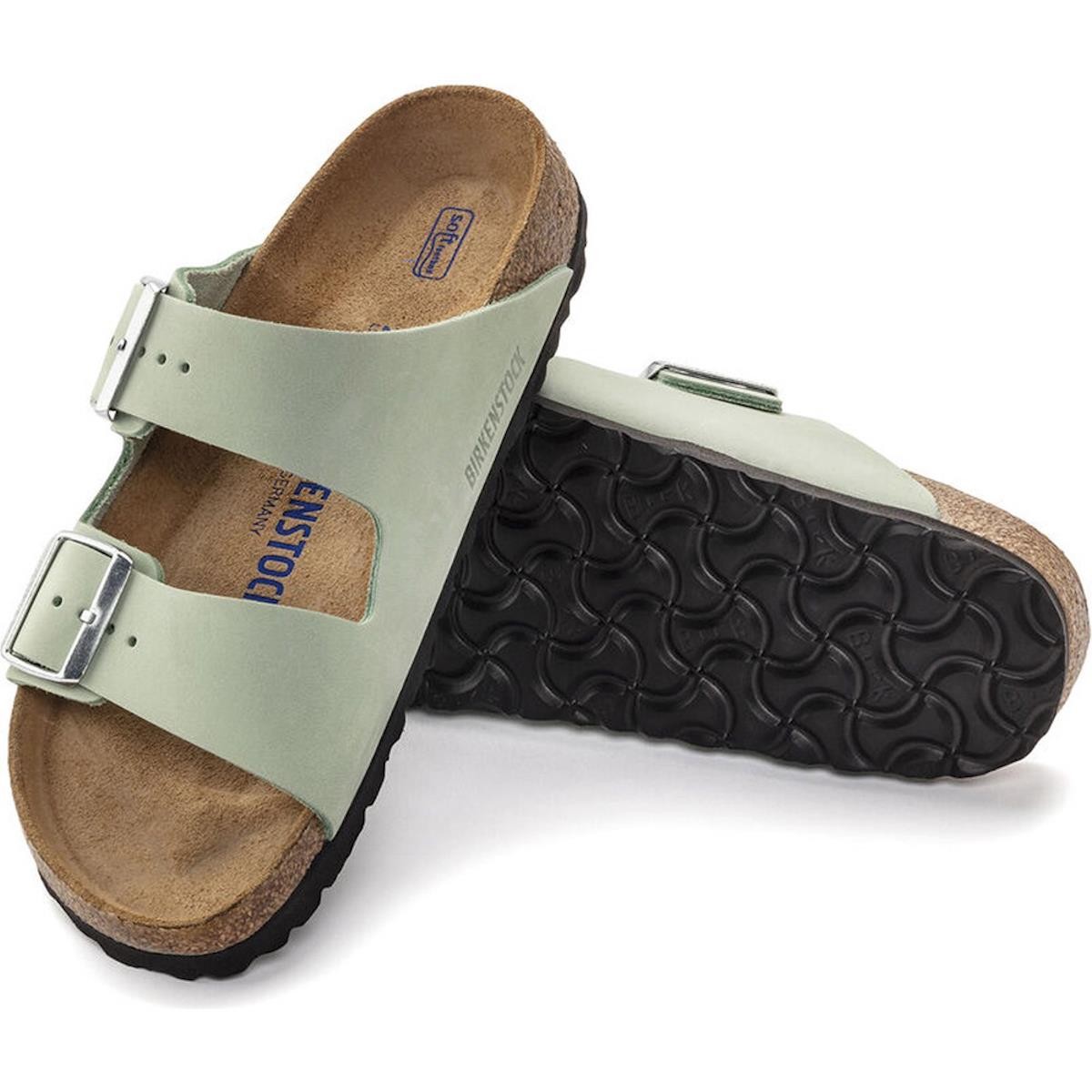 Kadın Terlik 1024213 Birkenstock ARIZONA SFB NU GREEN