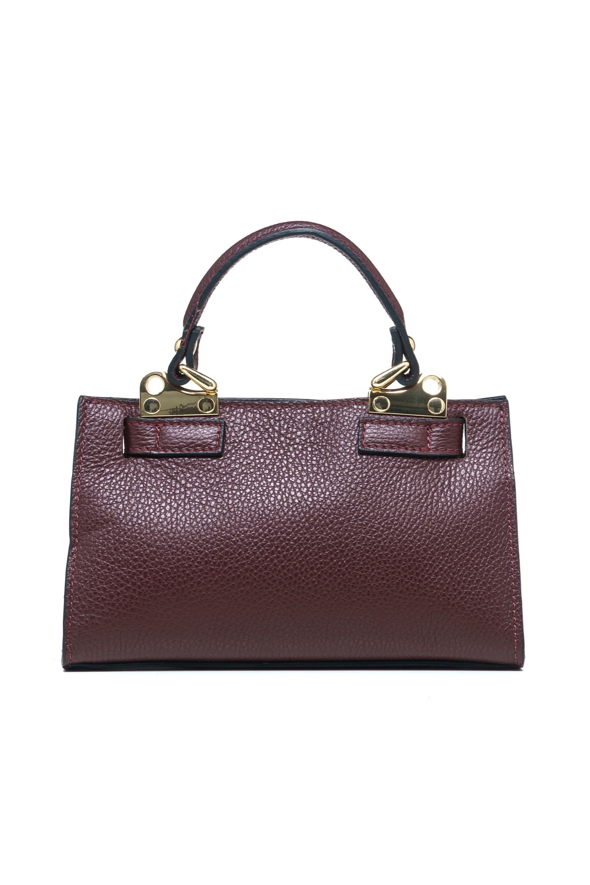 LAINE S Piumelli Milano Bag D54 Burgundy