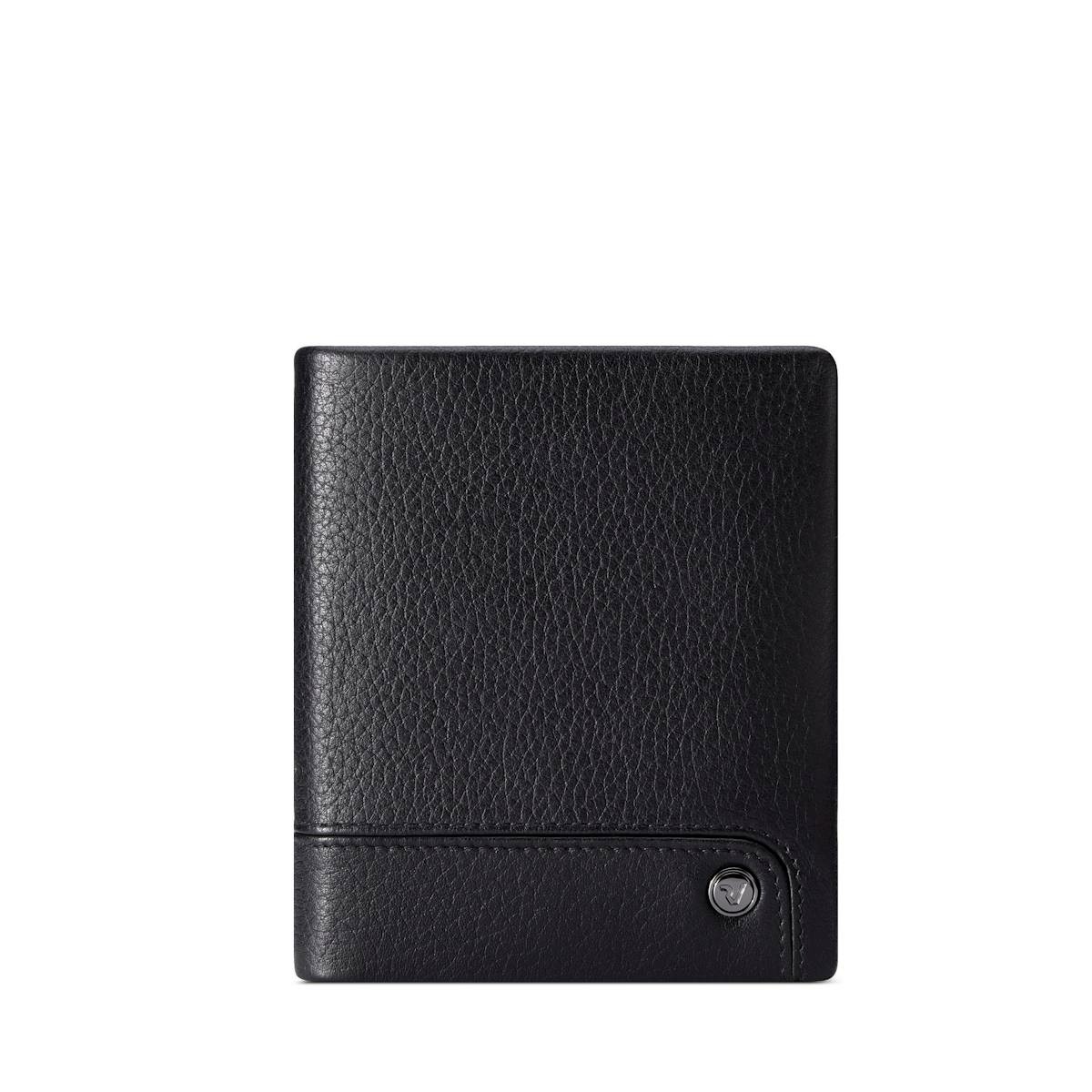 Erkek Cüzdan & Kartlık 41241401 Roncato Alaska Small Wallet With With Coins Pocket Black