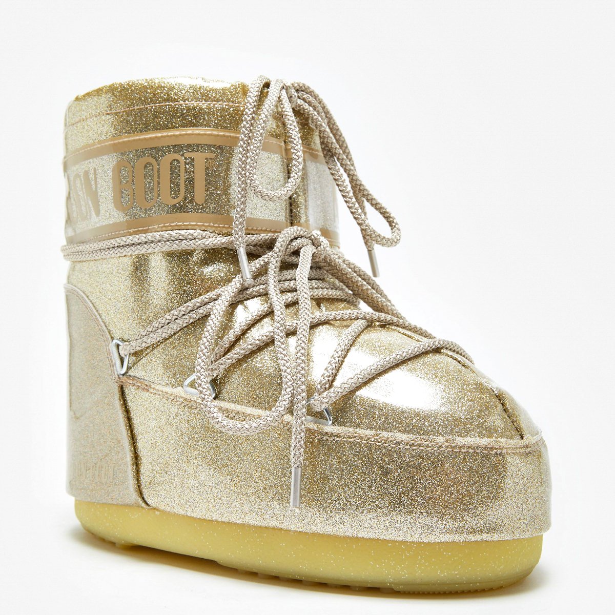 Kadın Bot (Kar) 80D1409440-B002 Moon Boot Icon Low Glitter Gold