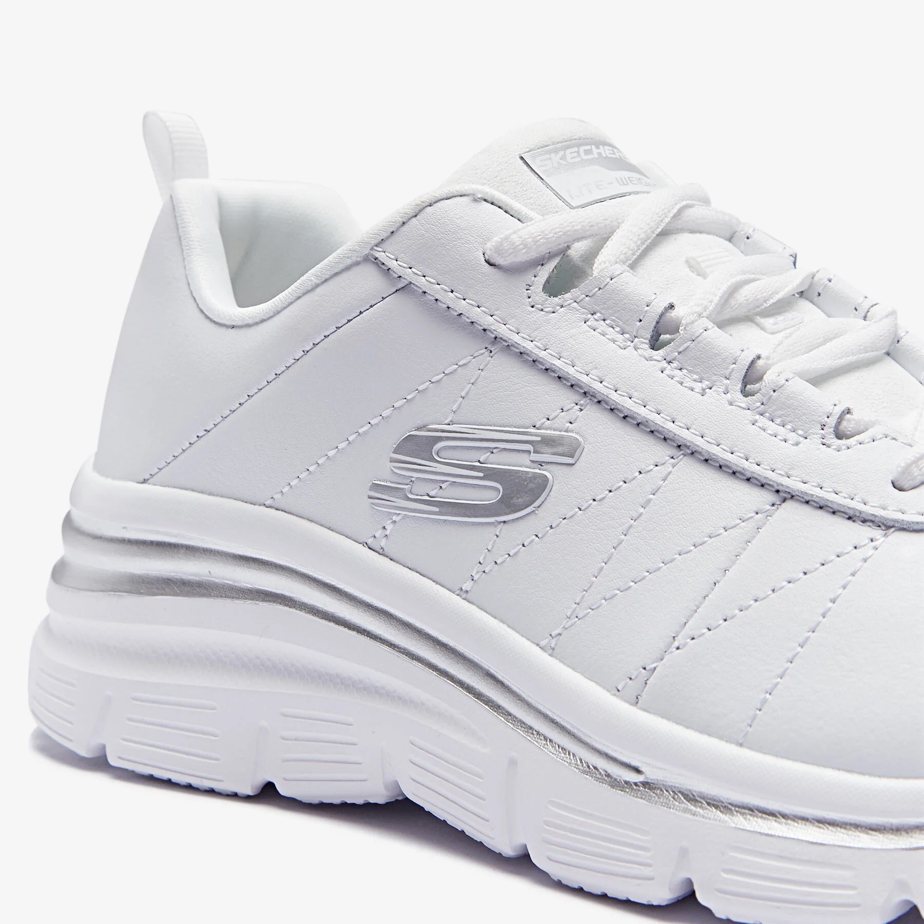 149473TK WSL Skechers ON FIT - EFFORTLESS White Silver