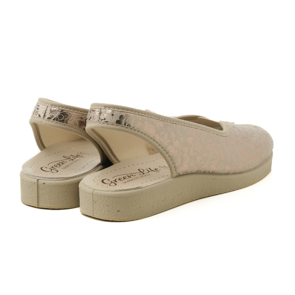 Kadın Sneaker ( Günlük) 983 Green Life STRETCH WOMEN'S FOOTWEAR Beige