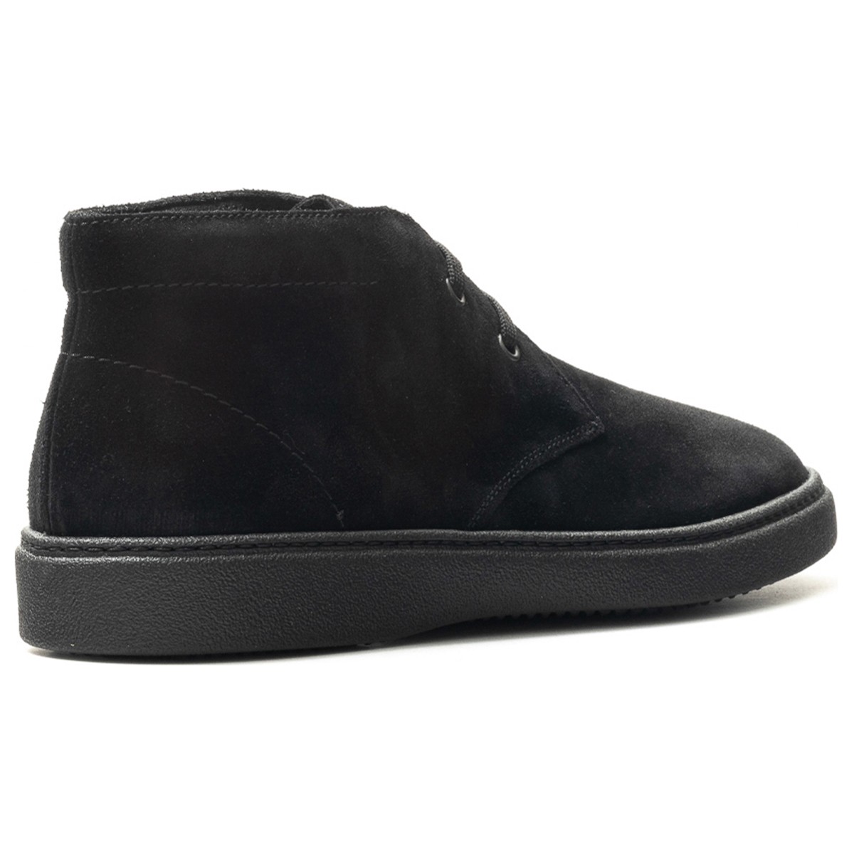 19A5 Frau WAXY Desert Boot Nero (Black)