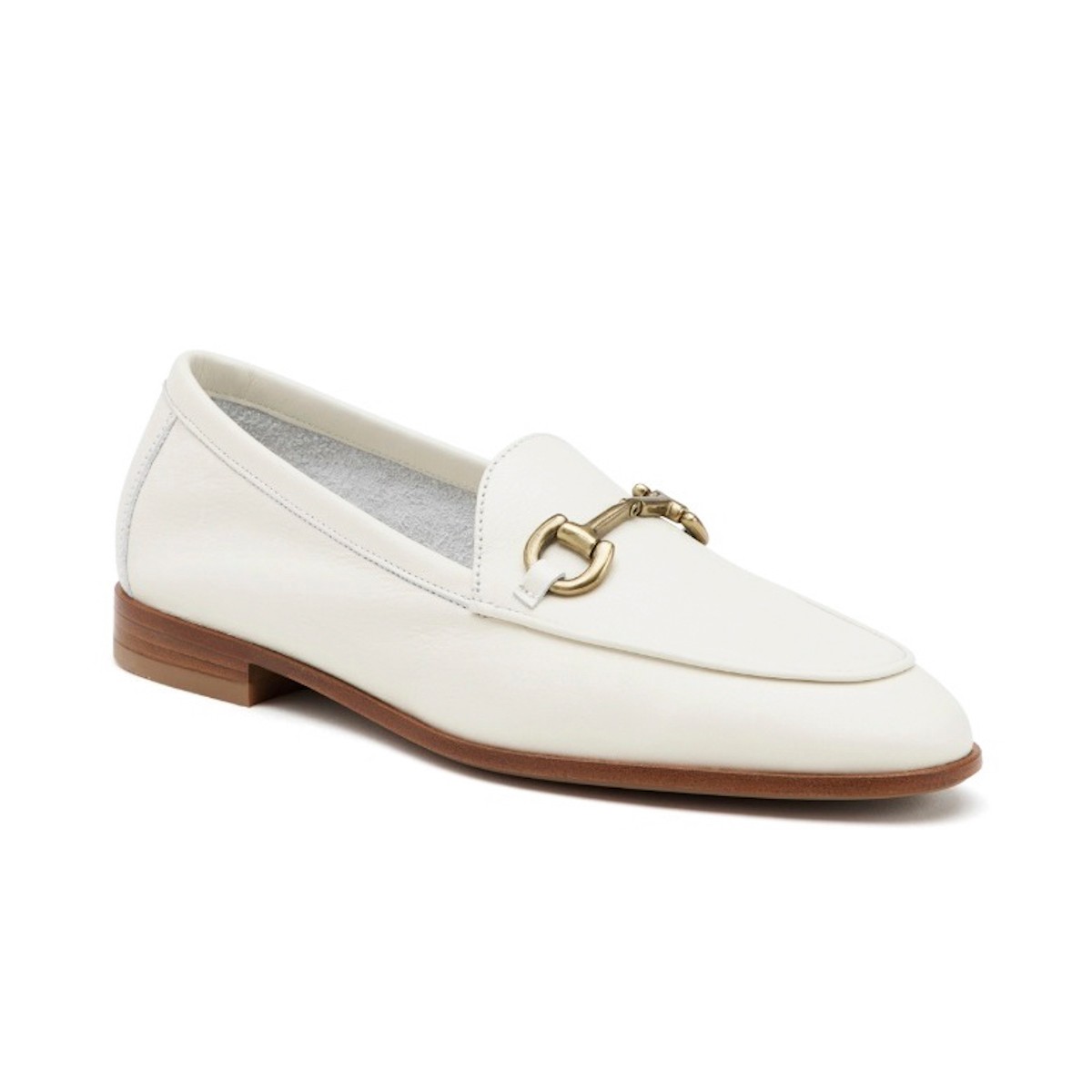 Kadın Oxford ( Klasik) 94P4 Frau MOUSSE Leather OffWhite