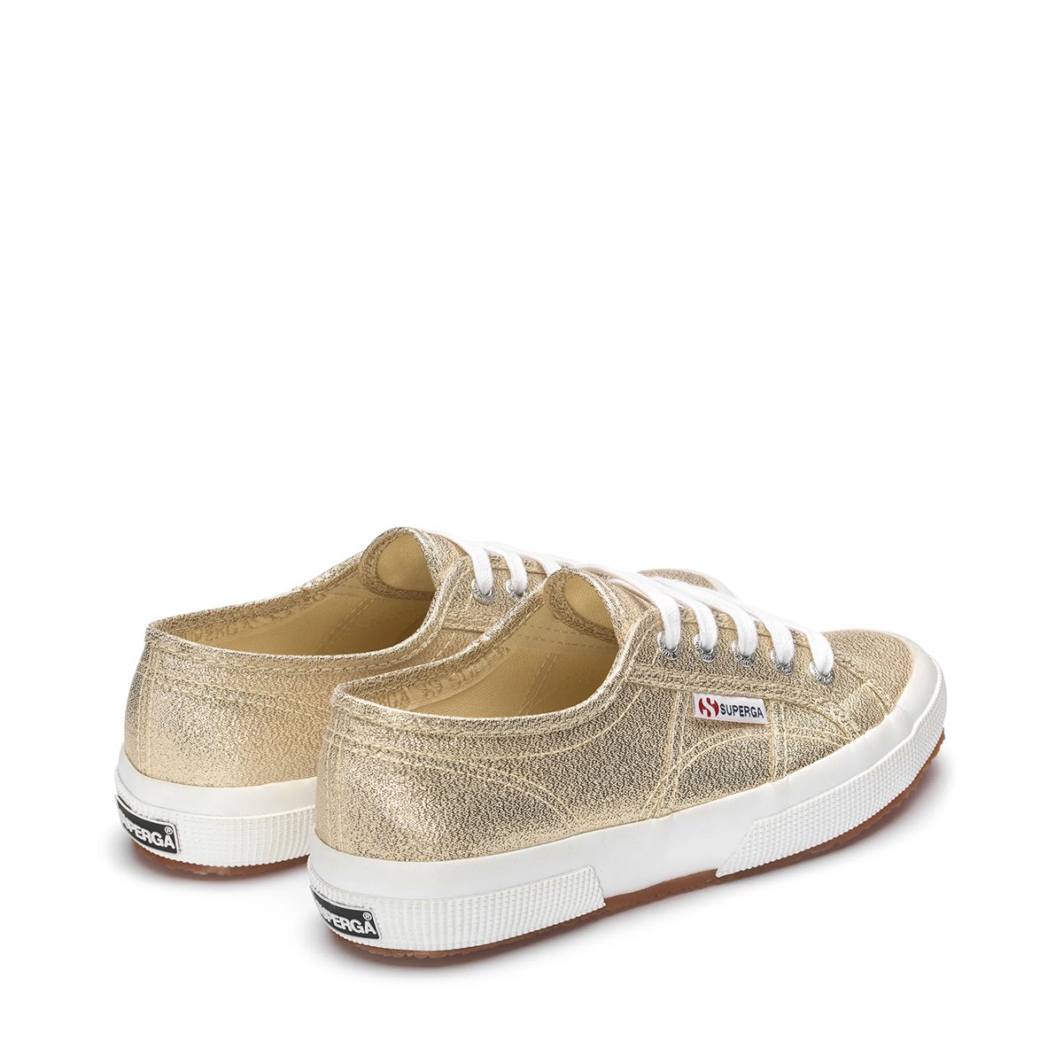 S001820 Superga 2750-LAMEW  X01034  Yellow Gold-SP