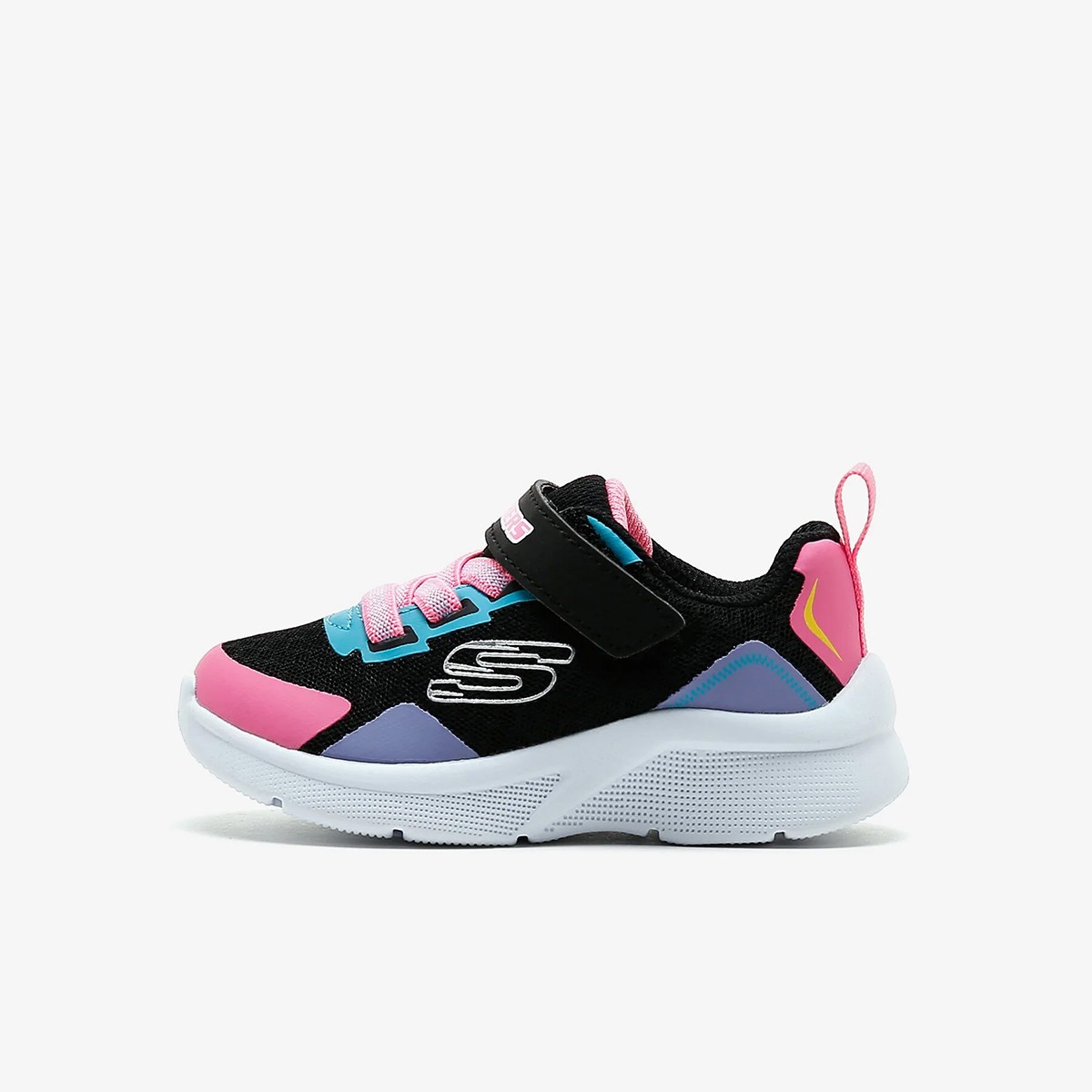 Kız Çocuk Sneaker ( Günlük) 302348N BKMT Skechers MICROSPEC Black-Multiple