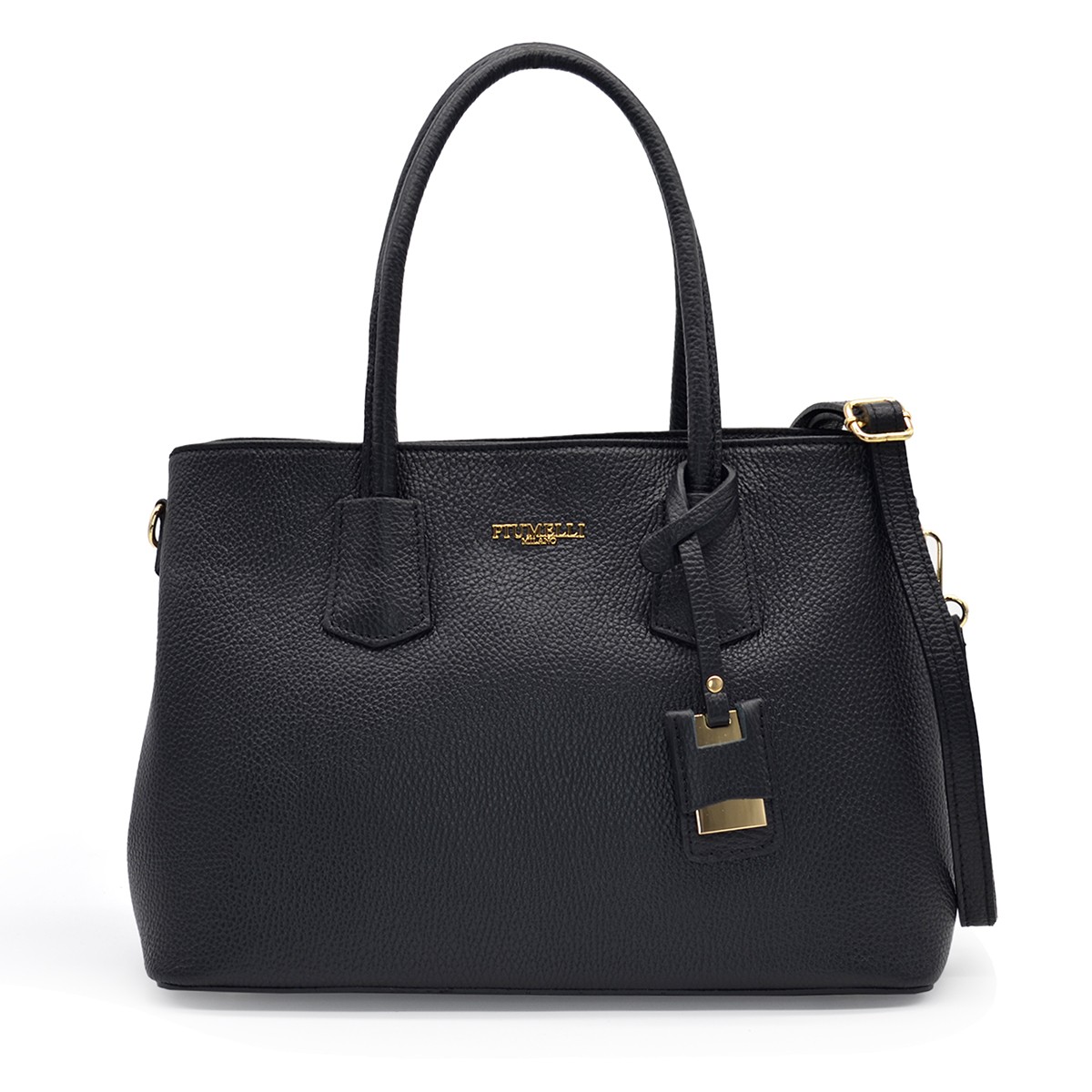 Kadın Omuz Çantası MONIC Piumelli Milano Bag  D28 Black