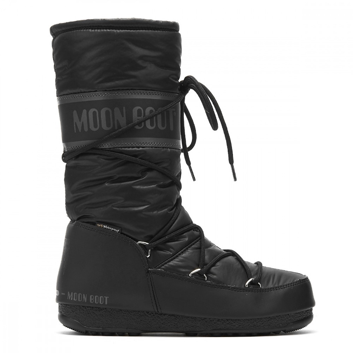 Kadın Bot 24009100-001 Moon Boot High Nylon WP Black