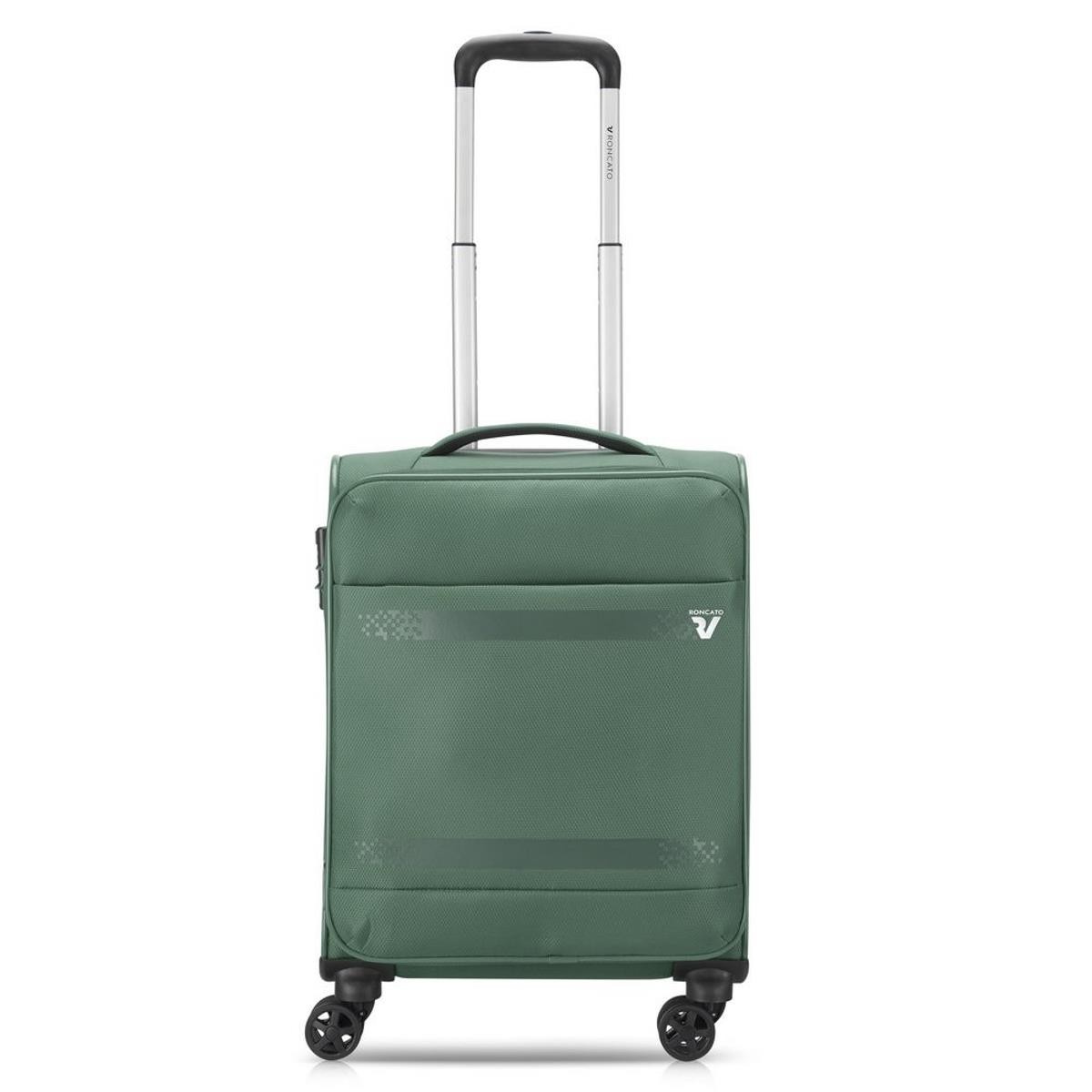 Unisex Valiz 41464357 Roncato Trolley Cabına 4R 55-20-23 Cm Exp. Jazz 4.0 Verde Mılıtare