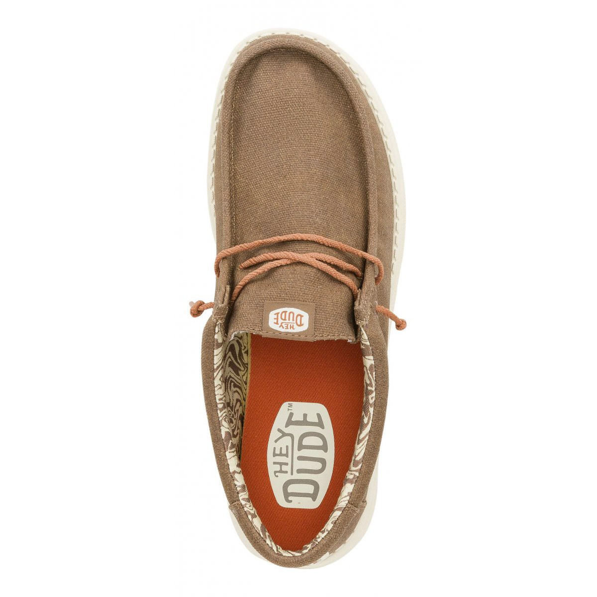 HD.41873-267 Hey Dude Wally Waxed Canvas Walnut