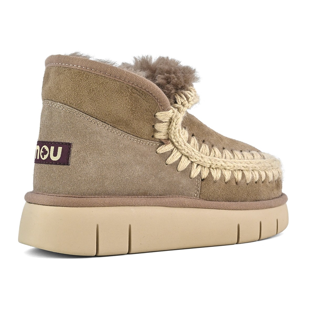 MU.FW531009A ELGRYL Mou Eskimo Bounce sneaker Elephant Grey