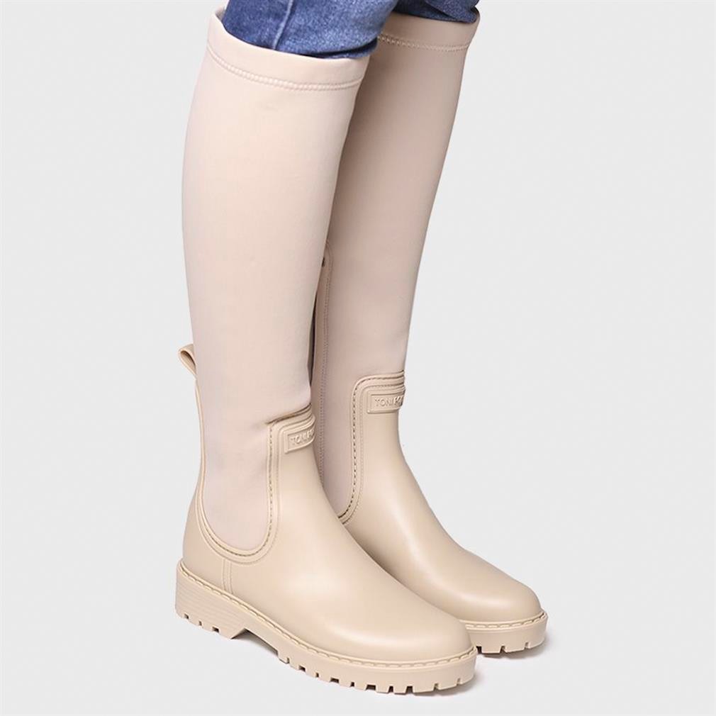 Kadın Yağmur Botu Cardiff Toni Pons Ankle Boot Water Beige