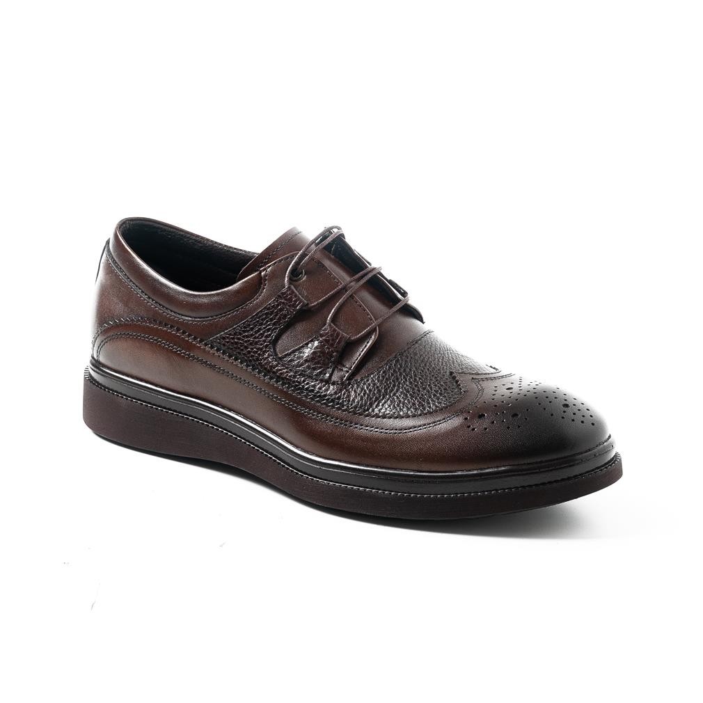 Erkek Oxford ( Klasik) KA-C4604 John May TEKSTIL CASUAL AYAKKABI KAHVE BRNIS+KAHVE FLOOTER