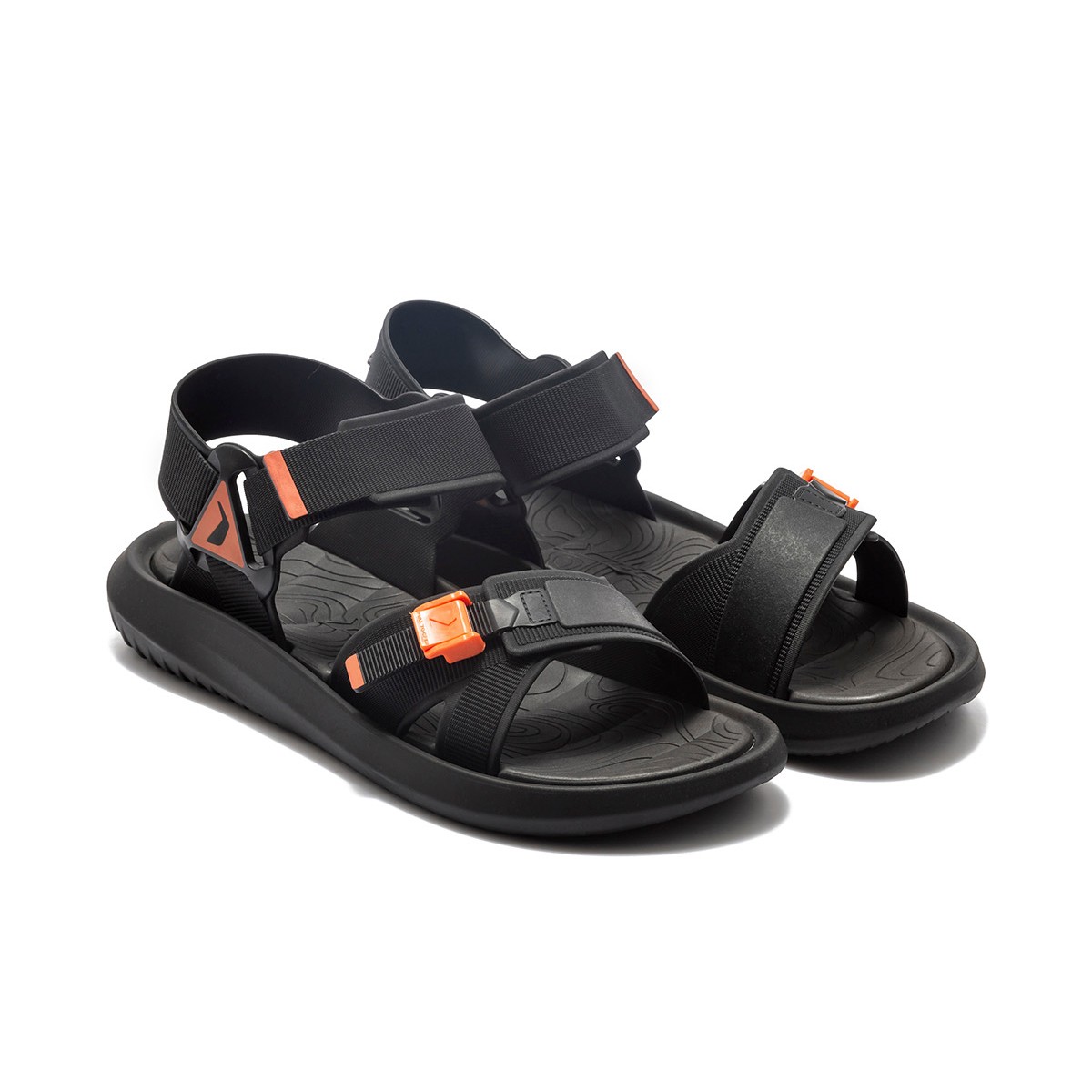 Erkek Sandalet 11801-AA035 Rider RT PAPETE AD DD0266 Black-Black-Orange