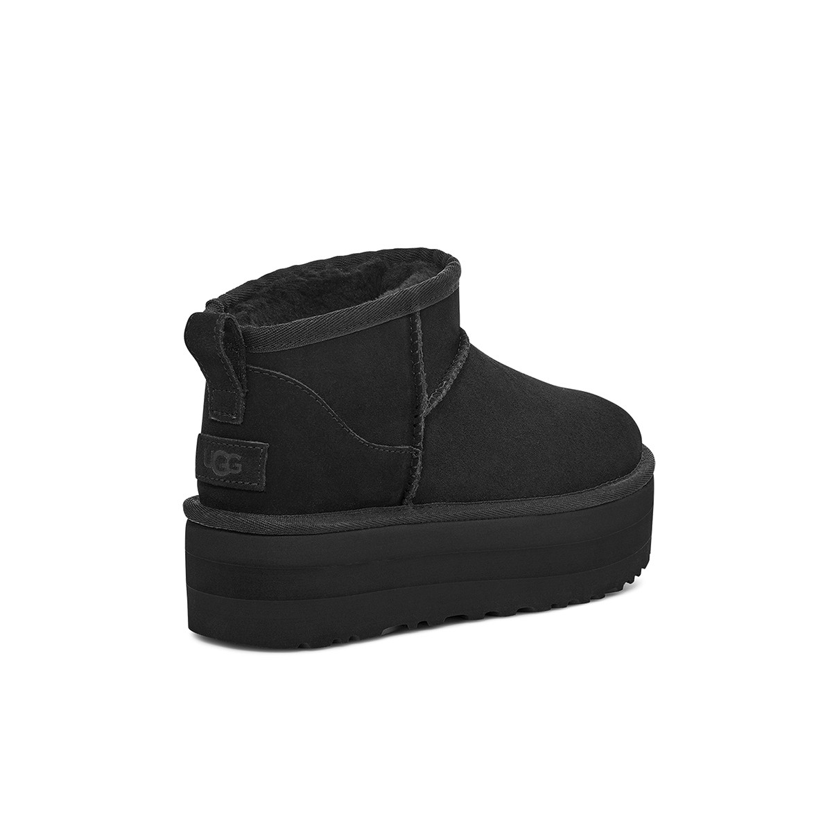 1135092 UGG W CLASSIC ULTRA MINI PLATFORM BLACK (SIYAH)