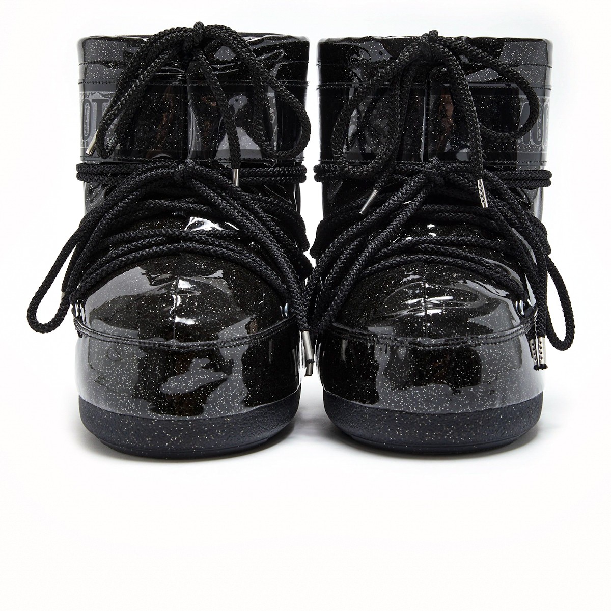 80D1409440-N001 Moon Boot Icon Low Glitter Black