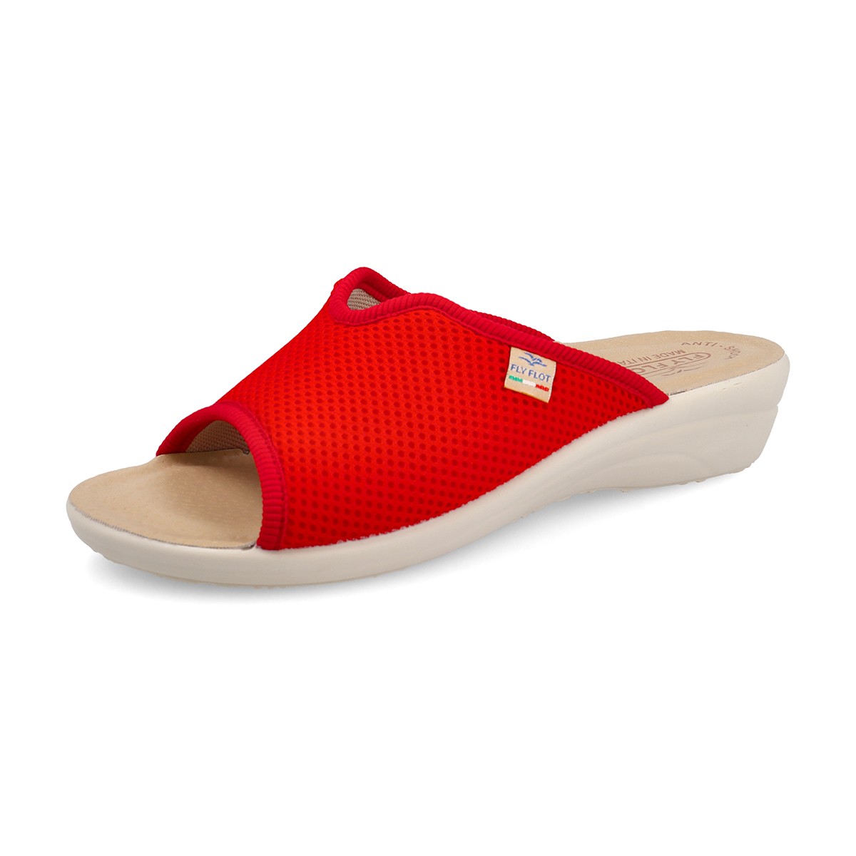 T4 429 FE Fly Flot CLOTH Slipper Red