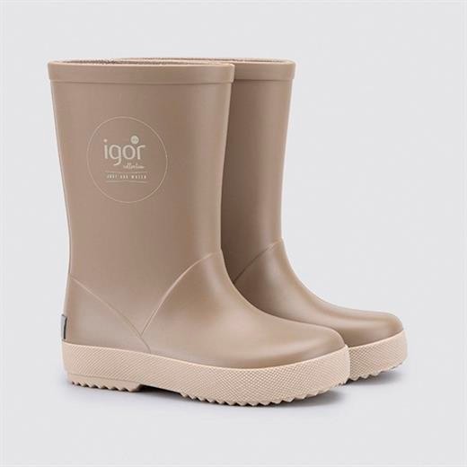 Erkek Çocuk Bot  (Yağmur ) W10293 SPLASH DK BORREGUITO Elmwood-Beige