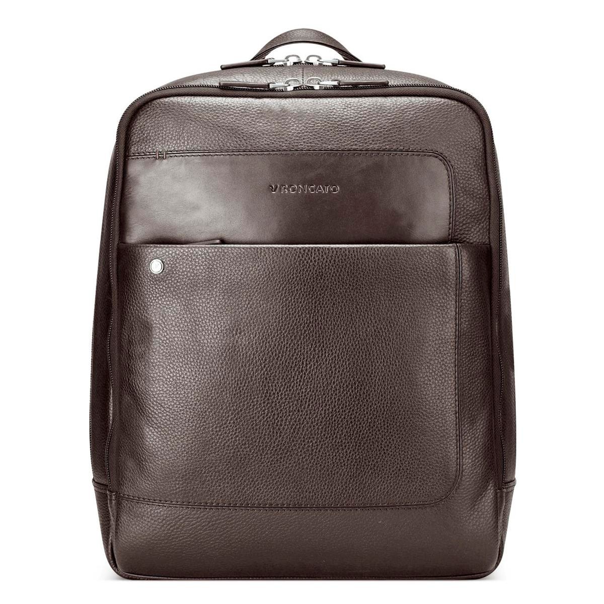 Erkek Sırt Çantası 41242744 Roncato WORK BACKPACK Alaska 15.6" Laptop MOGANO