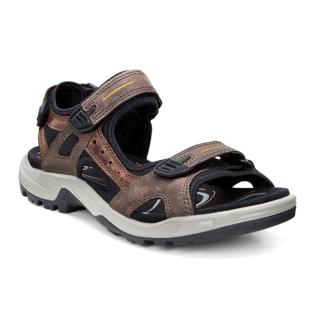 69002455379 Ecco Onroads M Cocoa Brown Black