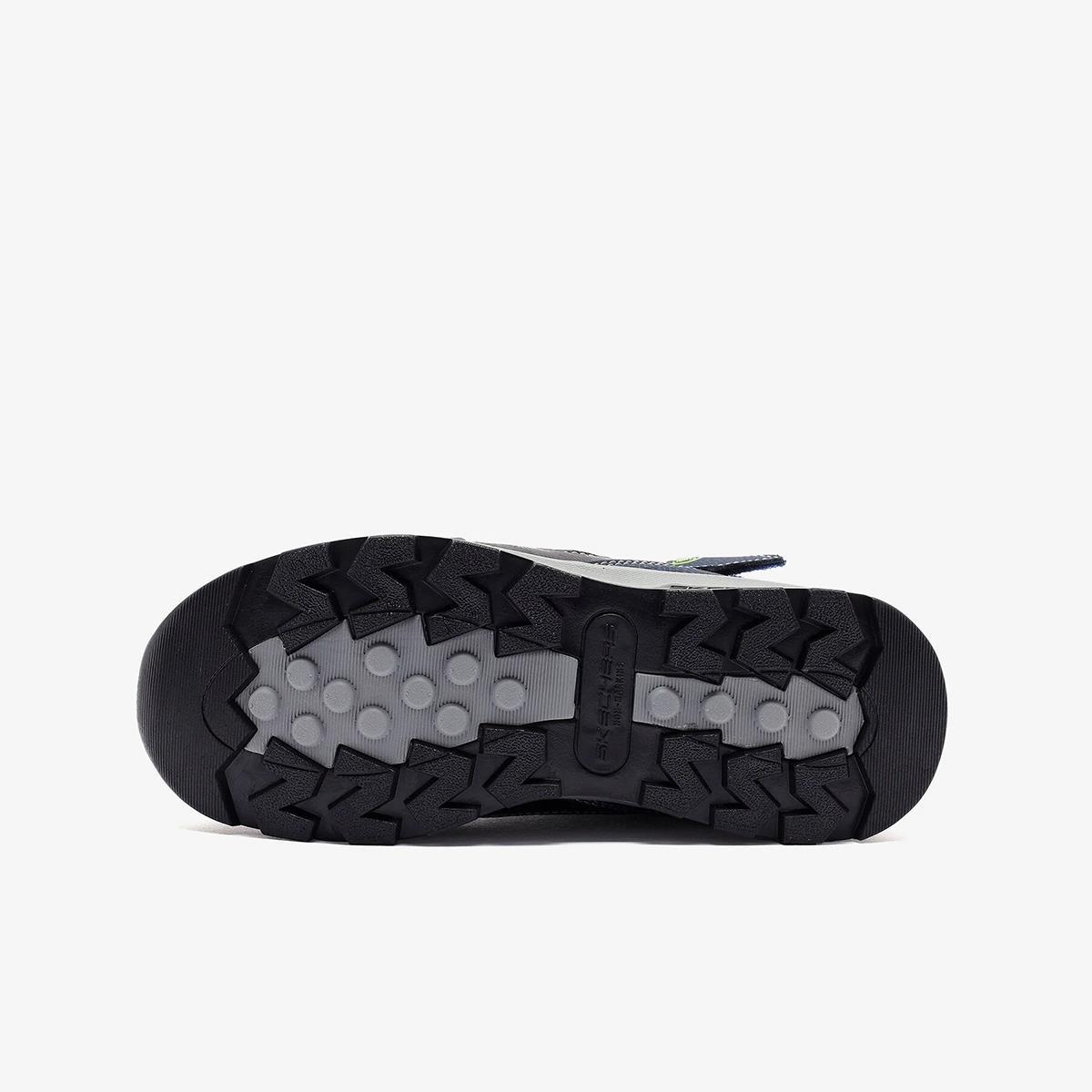 Erkek Çocuk Sneaker ( Günlük) 406410L NVBK Skechers STORM BLAZER-GLOW ROAM Black Suede-Navy Trim