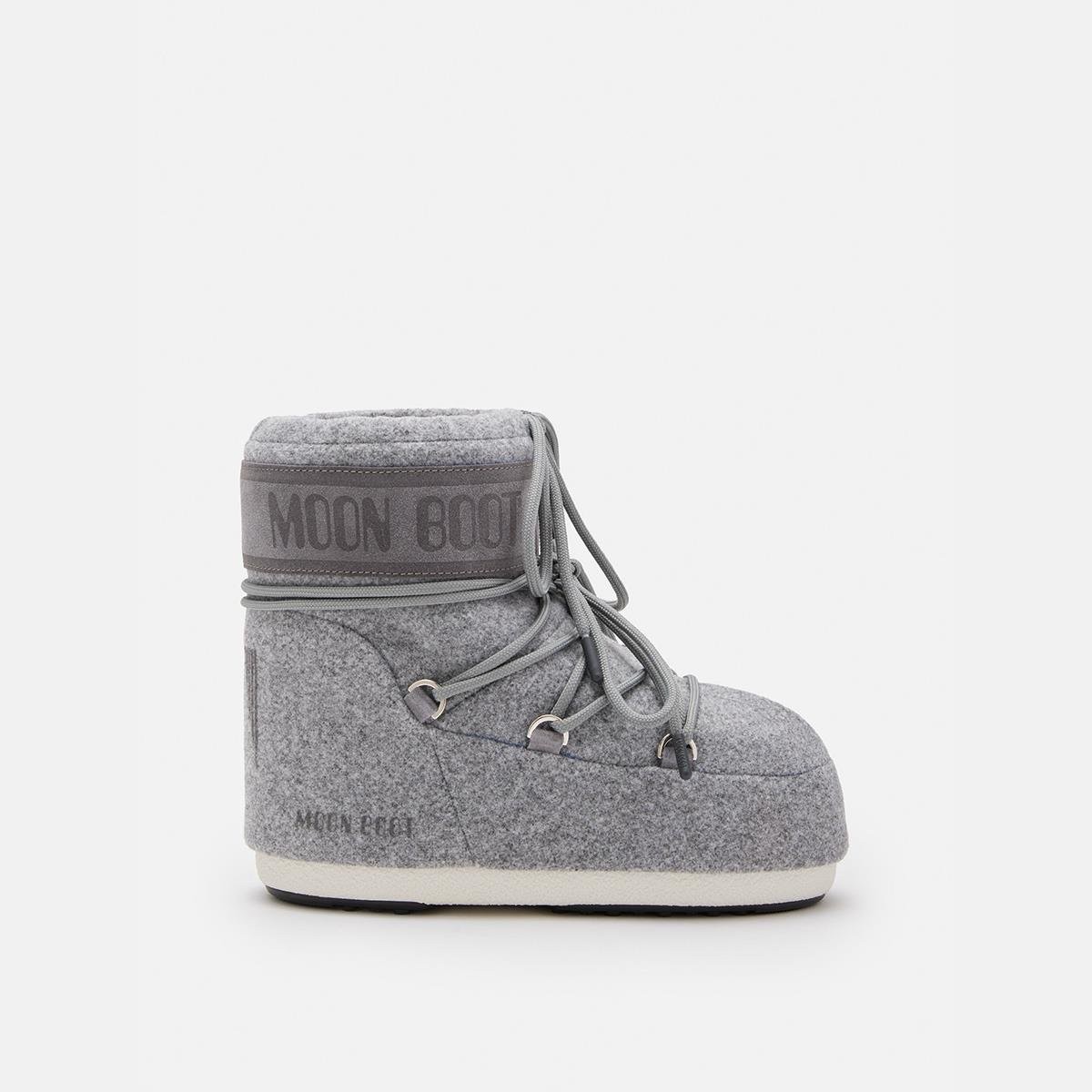 Kadın  80D1409570-H006 Moon Boot Icon Low Felt Grey