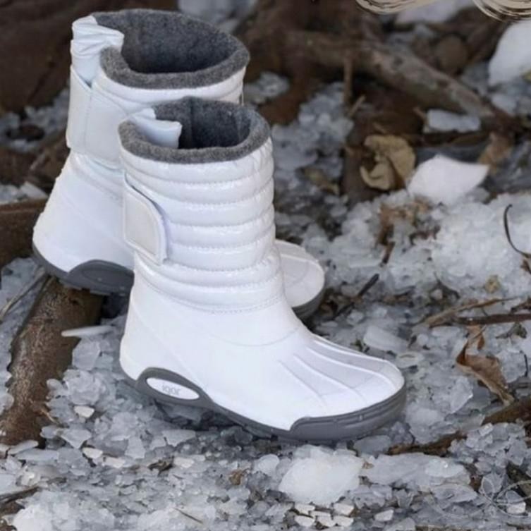 Kız Çocuk Yağmur Botu W10168 TOPO SKI CHAROL 001-Blanco