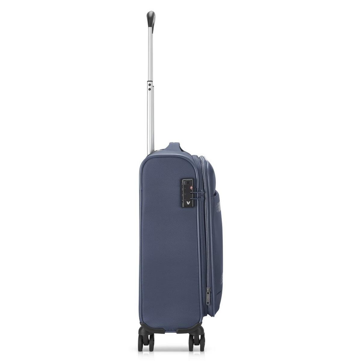 Unisex Valiz 41464323 Roncato Trolley Cabına 4R 55-20-23 Cm Exp. Jazz 4.0 Blu Notte