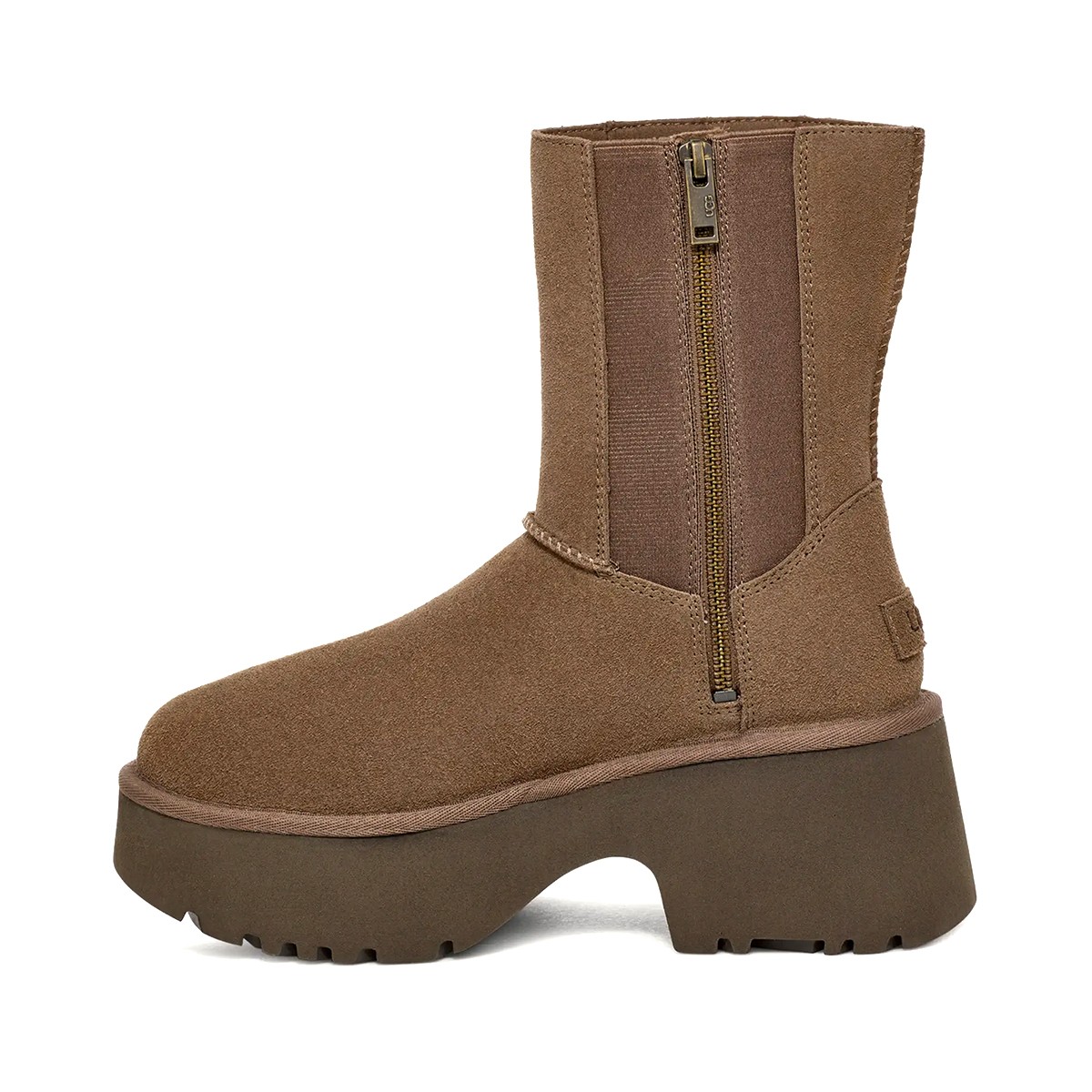 1158313 UGG W CLASSIC TWIN SEAM NEW HEIGHTS Hictory (Ceviz Rengi)