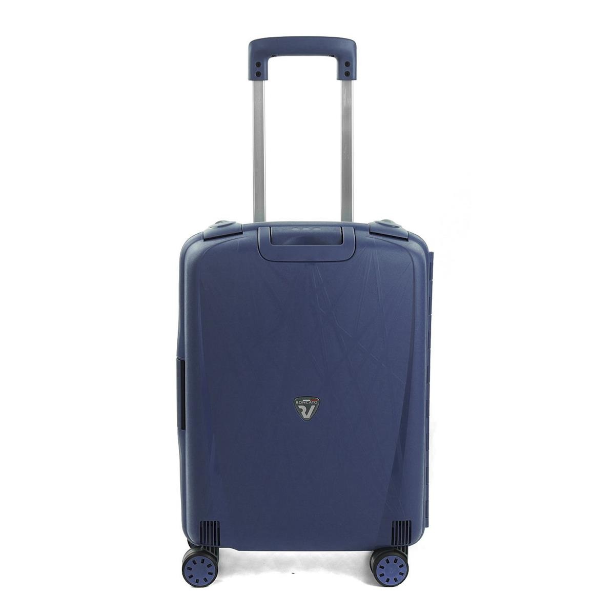 Unisex Valiz 50071483 Roncato Light Trolley Cabina 20 cm 4W Navy 55X40X20