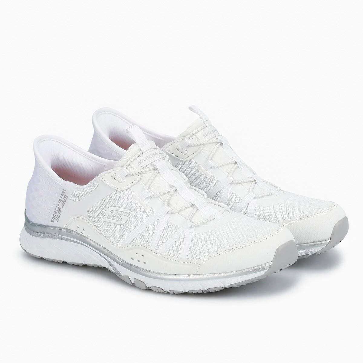 104288 WSL Skechers GRATIS SPORT White/Silver