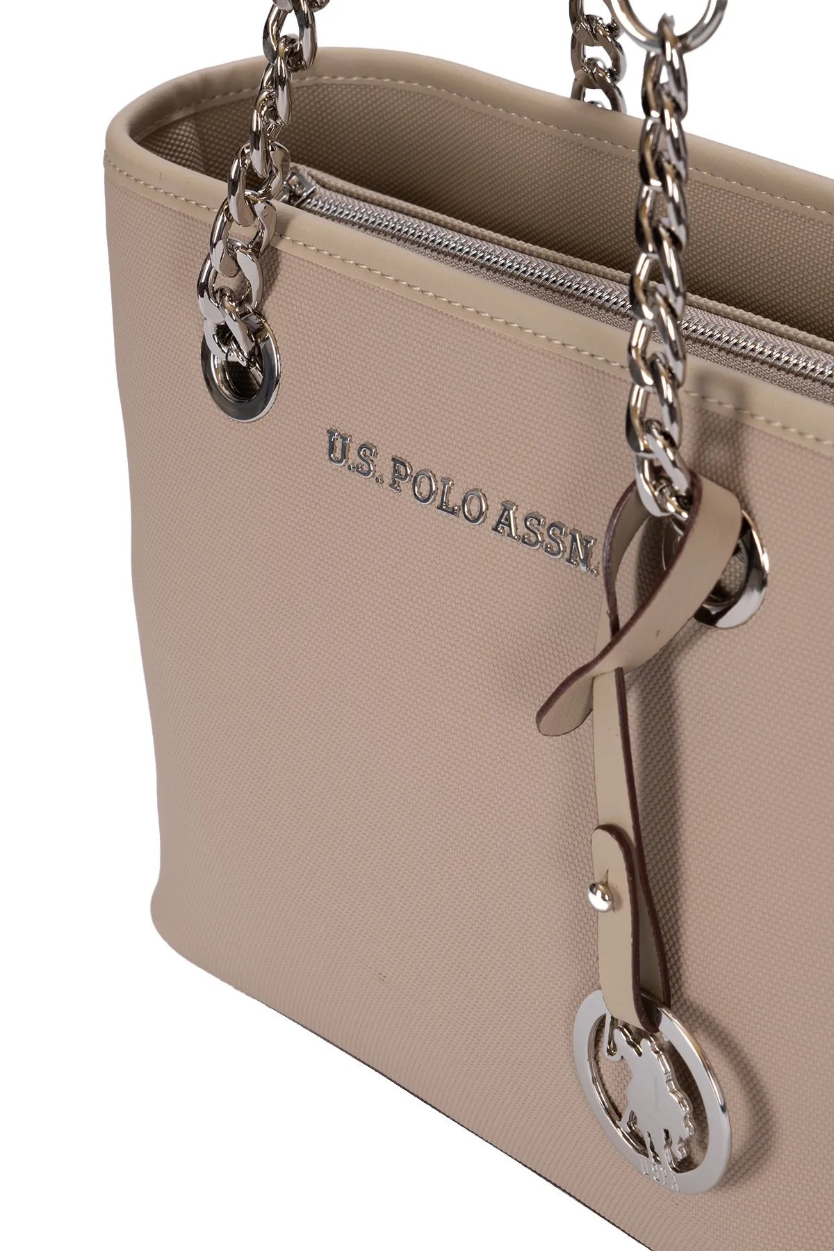 US24714 U.S. POLO ASSN. USPA LADIES BAG GRAVEL