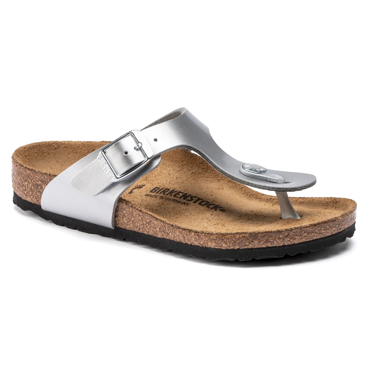 1019192 Birkenstock GIZEH KIDS BF ELECTRIC METALLIC Silver