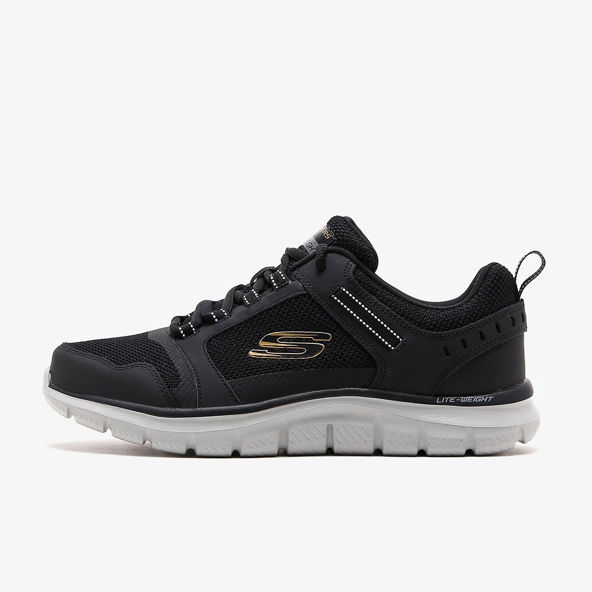 Erkek Sneaker ( Günlük) 232001TK BKGD Skechers TRACK Black-Gold