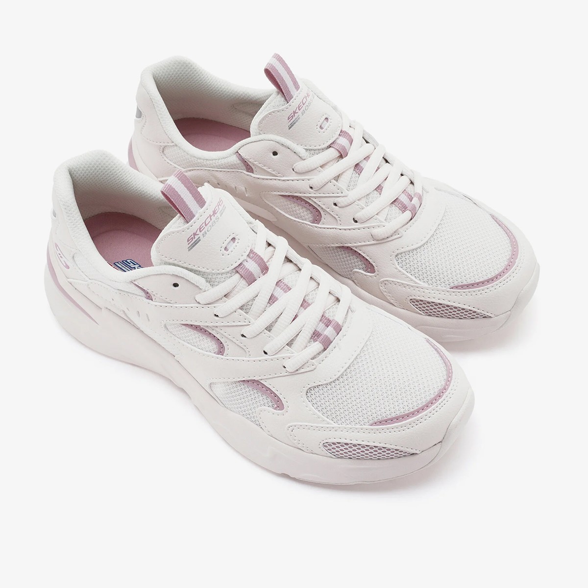 Kadın Sneaker ( Günlük) 117354 WLV Skechers BOBS BAMINA White-Lavender