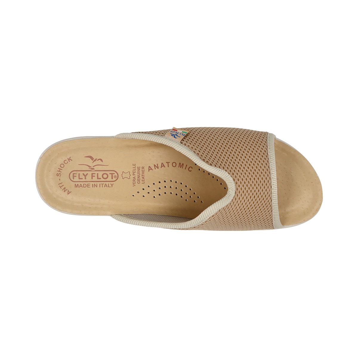 T4 429 FE Fly Flot CLOTH Slipper Beige