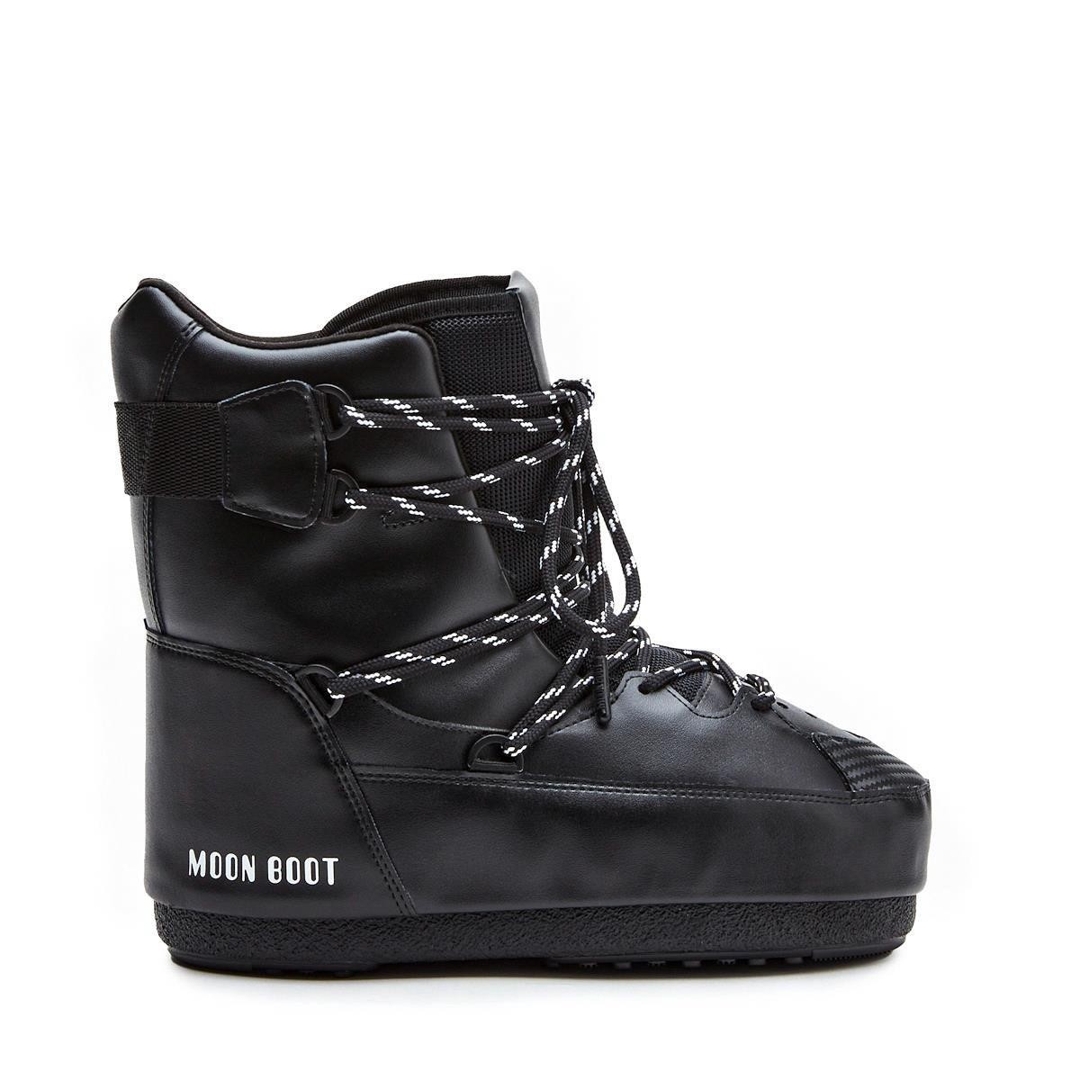 Erkek Bot (Kar) 14028200-001 Moon Boot Sneaker Mıd Black