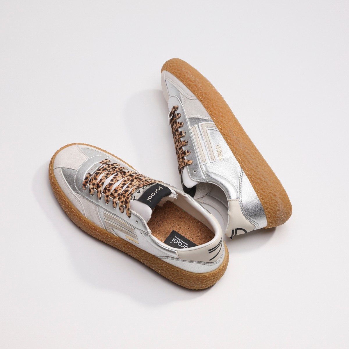 Kadın Sneaker ( Günlük) PU101C-022 Puraai 1.01 CLASSIC Silver