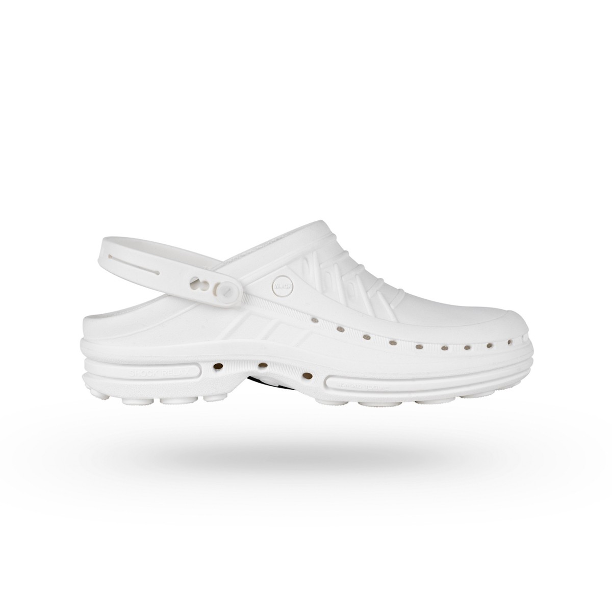 10000119 Wock CLOG 10 + STRAP White/white