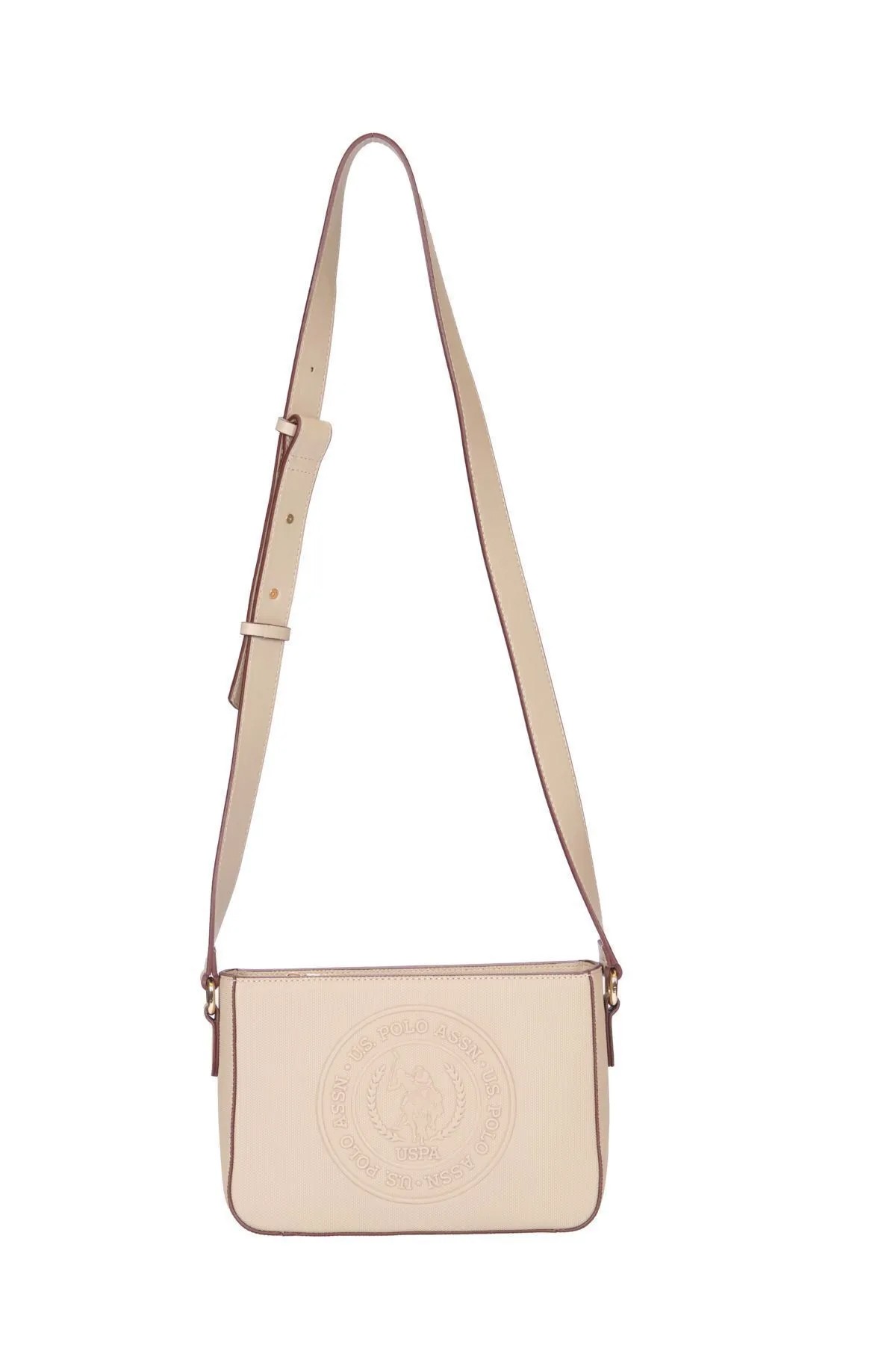 US24739 U.S. POLO ASSN. USPA LADIES BAG GRAVEL