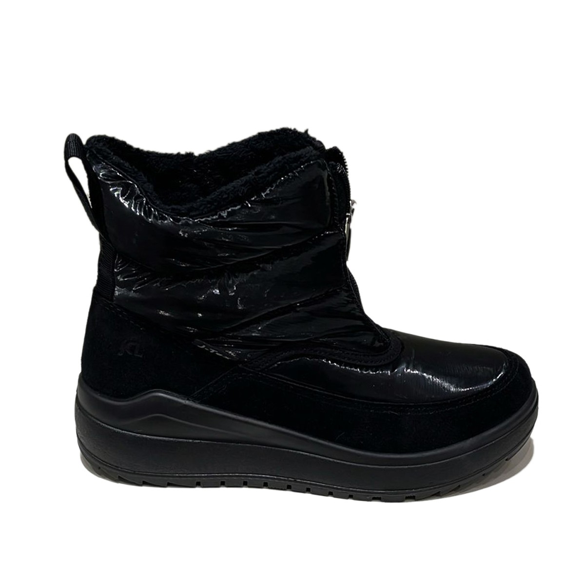 6390 6J Jacalu Textile upper and synt leather-Pu sole Black