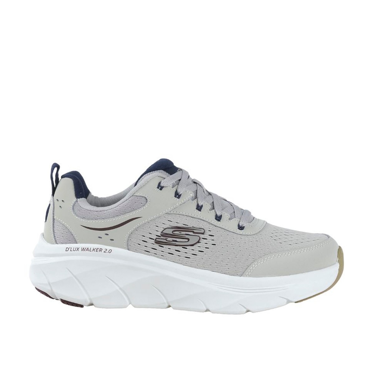 232715 OWNV Skechers D'LUX WALKER 2.0 Cream / Navy