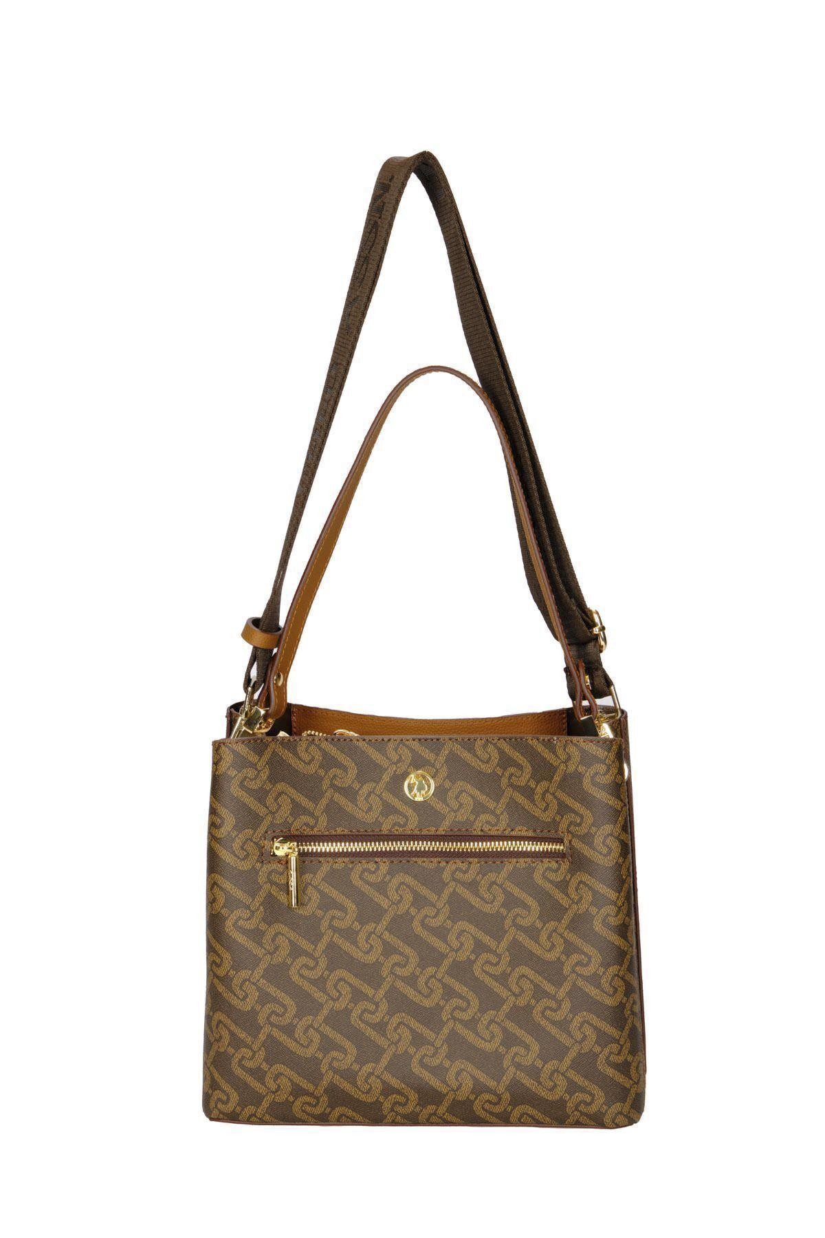 Kadın Çapraz Çanta US24529 U.S. POLO ASSN. USPA LADIES BAG BROWN