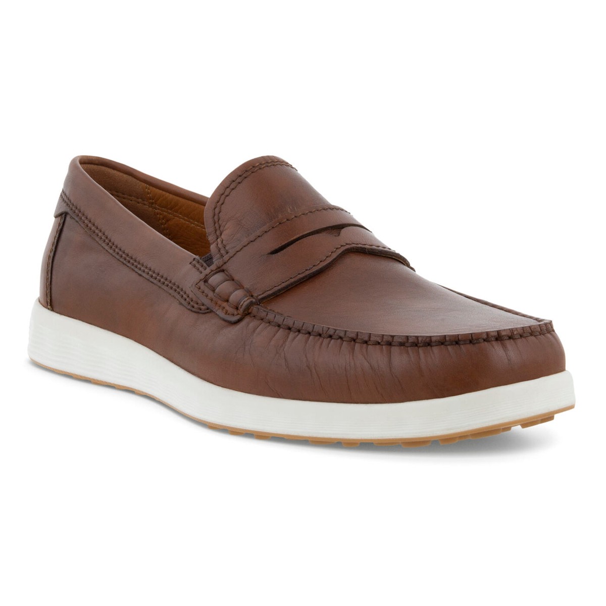 Erkek Oxford ( Klasik) 54053401053 Ecco S Lite Moc M Cognac Antic Silky Soft Brown