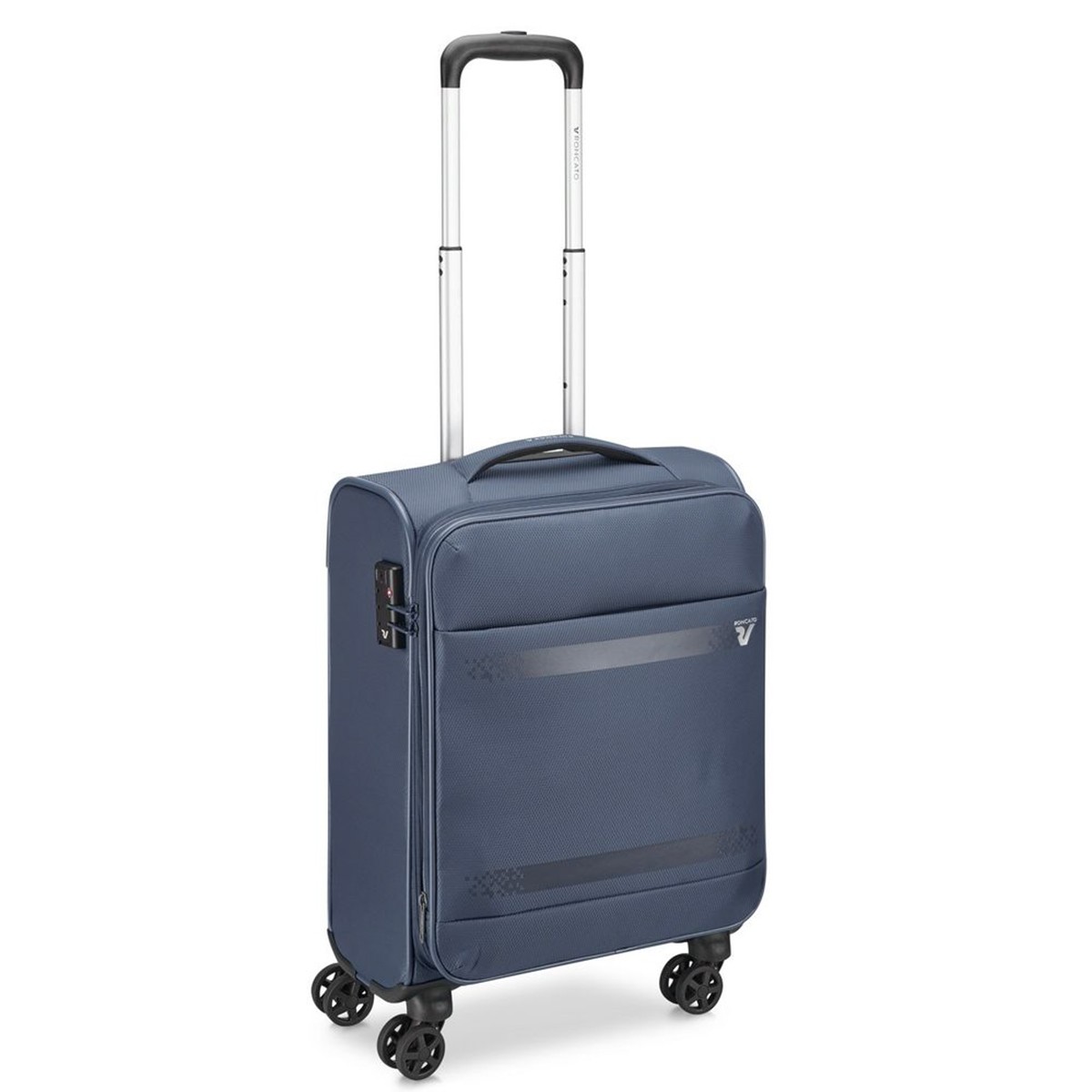 Unisex Valiz 41464323 Roncato Trolley Cabına 4R 55-20-23 Cm Exp. Jazz 4.0 Blu Notte